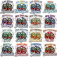 Load image into Gallery viewer, 32 Football Teams GO Team Name Designs Bundle PNG
