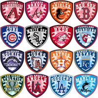 Load image into Gallery viewer, 30 Baseball Teams Shield Logo Designs Bundle PNG
