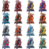 Load image into Gallery viewer, 32 Football Teams Team Bolt Designs Bundle PNG
