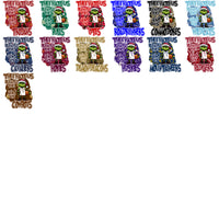 Load image into Gallery viewer, 118 College NCAA Grinch They Hate Us Basketball PNG Designs Bundle
