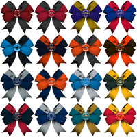 Load image into Gallery viewer, 32 Football Teams Team Bow Designs Bundle PNG
