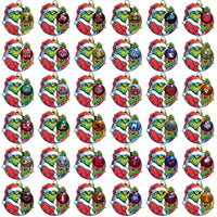 Load image into Gallery viewer, 132 College NCAA Grinch Christmas PNG Designs Bundle
