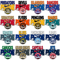 Load image into Gallery viewer, 32 Ice Hockey Teams PRIDE Nike Designs Bundle PNG
