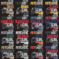 Load image into Gallery viewer, 31 Ice Hockey Teams Psycho Girl Designs Bundle PNG
