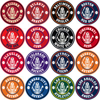 Load image into Gallery viewer, 30 Baseball Teams Starbucks Logos Designs Bundle PNG
