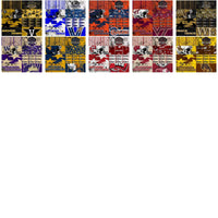 Load image into Gallery viewer, 129 NCAA College Sports Distressed BG Tumbler Wrap Bundle JPG
