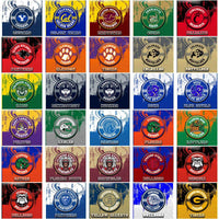 Load image into Gallery viewer, 181 NCAA College Sports Dot Logo Wraps Tumbler Wrap Bundle JPG
