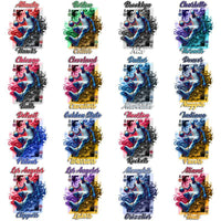 30 Basketball Teams Playing Card Designs Bundle PNG