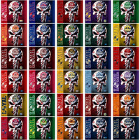 Load image into Gallery viewer, 128 NCAA College Sports Loyal Wrap Tumbler Wrap Bundle JPG

