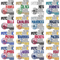 Load image into Gallery viewer, 30 Basketball Teams Psycho Girl Designs Bundle PNG
