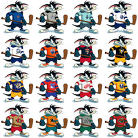 Load image into Gallery viewer, 32 Ice Hockey Teams Tasmanian Devil Hockey Designs Bundle PNG
