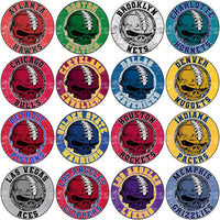 Load image into Gallery viewer, 30 Basketball Teams Skull Logo Designs Bundle PNG
