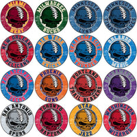 Load image into Gallery viewer, 30 Basketball Teams Skull Logo Designs Bundle PNG
