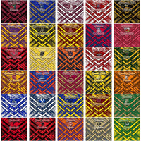 Load image into Gallery viewer, 126 NCAA College Sports Glitter Stripe Wrap Tumbler Wrap Bundle JPG

