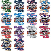 Load image into Gallery viewer, 30 Basketball Teams Tailgate Bus Designs Bundle PNG
