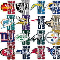 Load image into Gallery viewer, 32 Football Teams They Not Like Us Designs Bundle PNG
