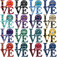 Load image into Gallery viewer, 32 Football Teams LOVE Designs Bundle PNG
