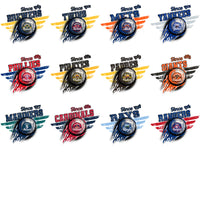 Load image into Gallery viewer, 30 Baseball Teams Vintage Wings Designs Bundle PNG
