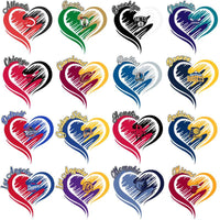Load image into Gallery viewer, 30 Basketball Teams Team Heart Designs Bundle PNG
