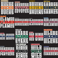 Load image into Gallery viewer, 32 Ice Hockey Teams Team Names Designs Bundle PNG
