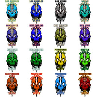 Load image into Gallery viewer, 32 Football Teams Til Death Designs Bundle PNG
