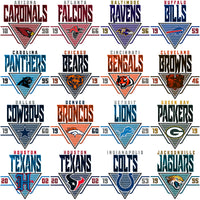 Load image into Gallery viewer, 32 Football Teams Triangle Designs Bundle PNG
