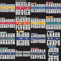 Load image into Gallery viewer, 32 Ice Hockey Teams Team Names Designs Bundle PNG
