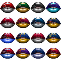 Load image into Gallery viewer, 30 Basketball Teams Team Lips Designs Bundle PNG

