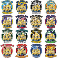 Load image into Gallery viewer, 32 Football Teams Minion Gang Designs Bundle PNG
