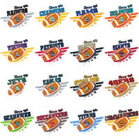Load image into Gallery viewer, 32 Football Teams Vintage Wings Designs Bundle PNG
