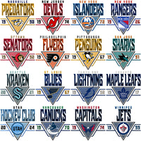 Load image into Gallery viewer, 32 Ice Hockey Teams Triangle Designs Bundle PNG
