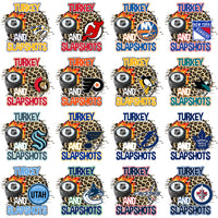 Load image into Gallery viewer, 32 Ice Hockey Teams Turkey Designs Bundle PNG
