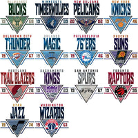 Load image into Gallery viewer, 30 Basketball Teams Triangle Designs Bundle PNG
