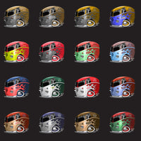 Load image into Gallery viewer, 32 Ice Hockey Teams VW Team Bus Designs Bundle PNG
