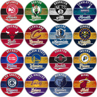 Load image into Gallery viewer, 30 Basketball Teams Wood Logo Designs Bundle PNG
