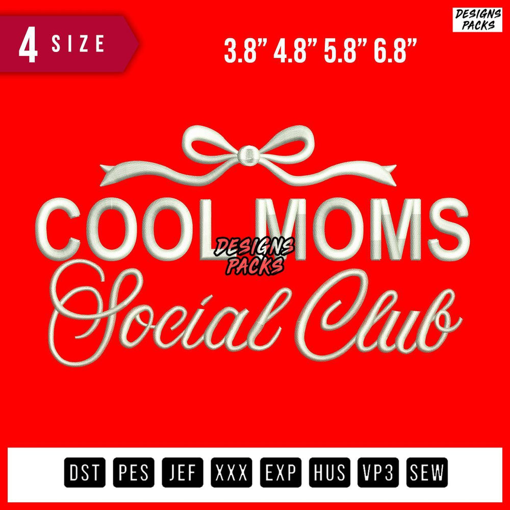 Coolmom 3D Embroidery Design
