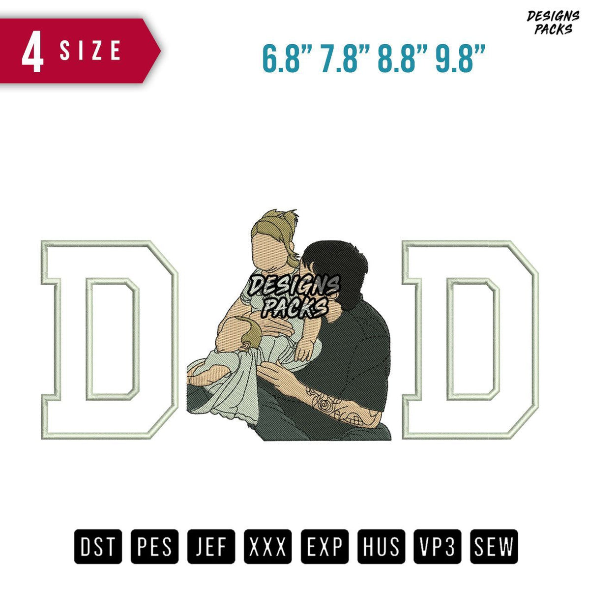 DD 2 Childrens Embroidery Design