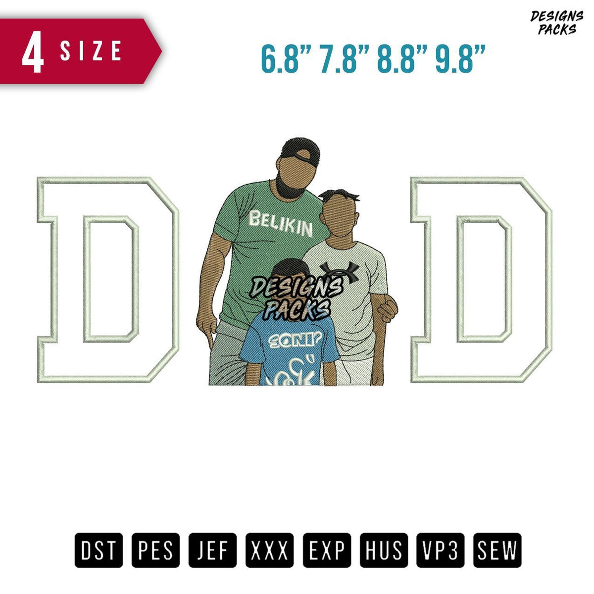 DD Belikin Embroidery Design