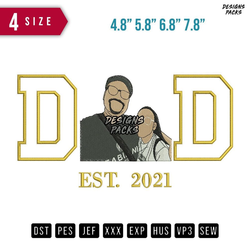 DD Fat Embroidery Design