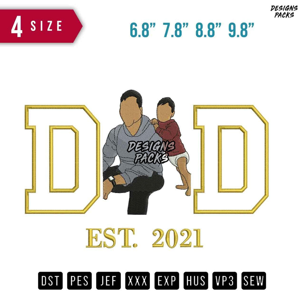 DD Man Boy Embroidery Design