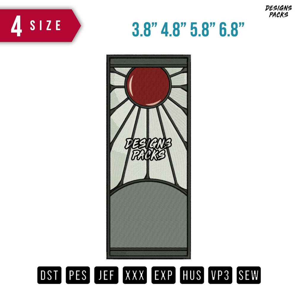 Demon Slayer Tanjiro Embroidery Design