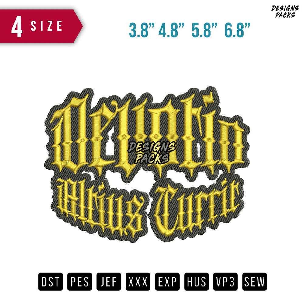 Devotio Embroidery Design