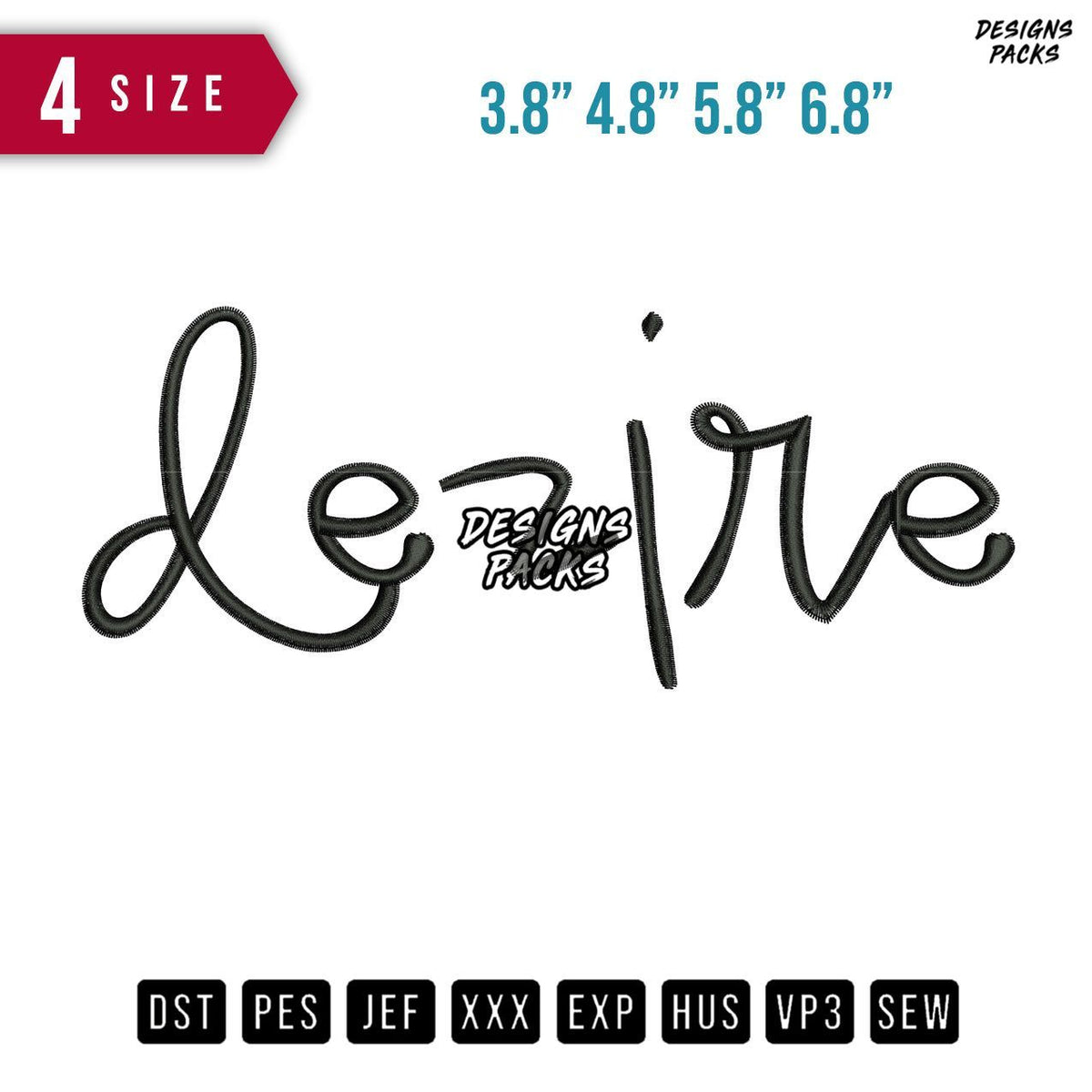 Dezire Embroidery Design