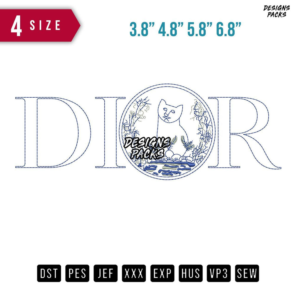 Dior Embroidery Design