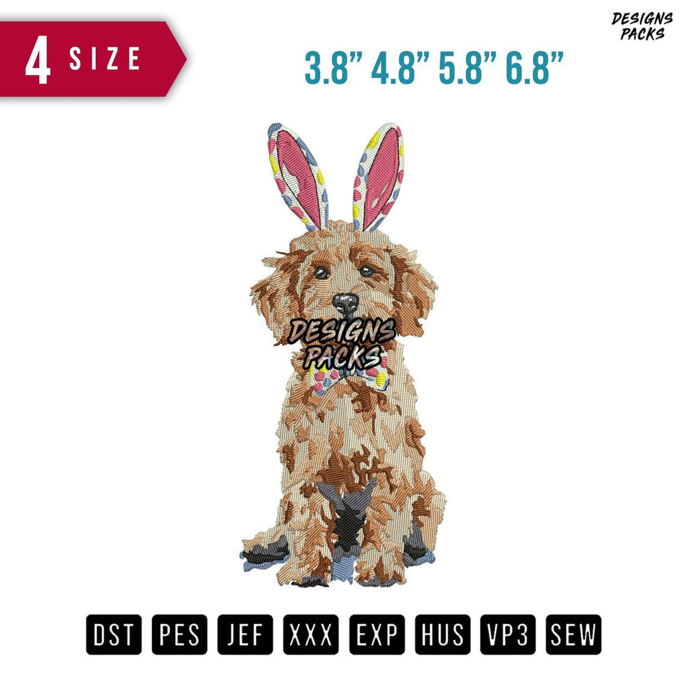 Dog Bandanna B Embroidery Design