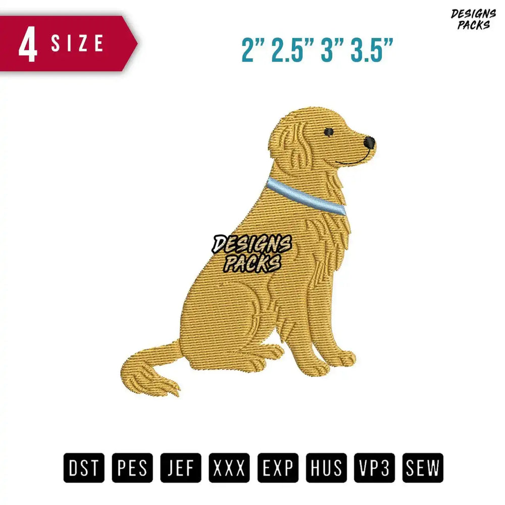 Dog Collar Embroidery Design
