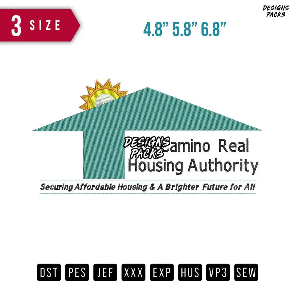 El Camino Embroidery Design