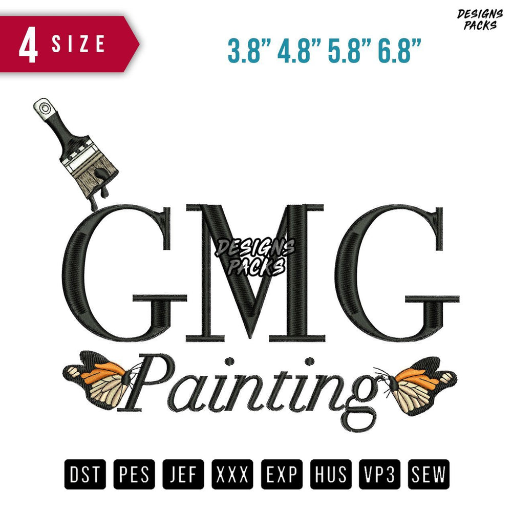 GMG Painting Embroidery Design
