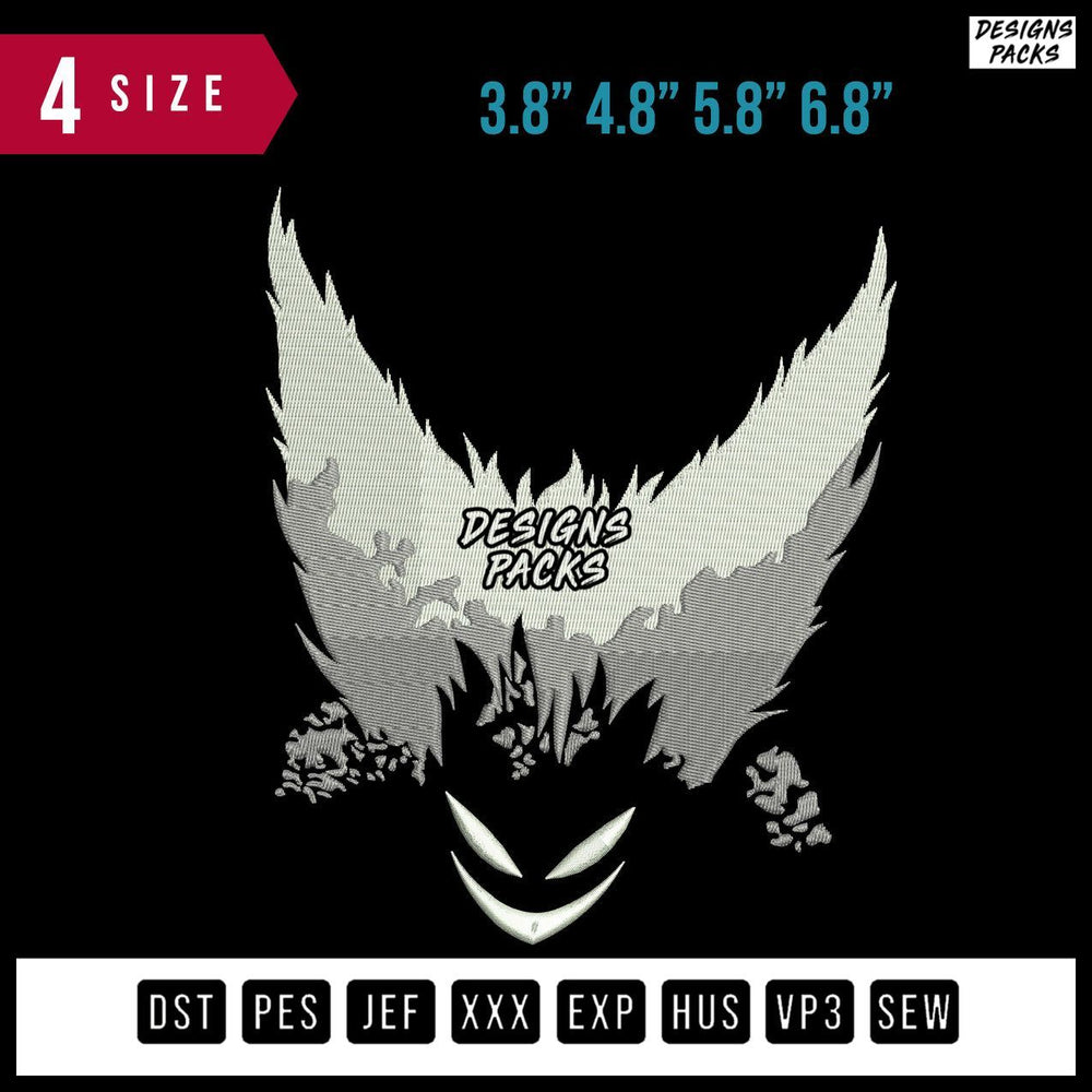 Garou Embroidery Design