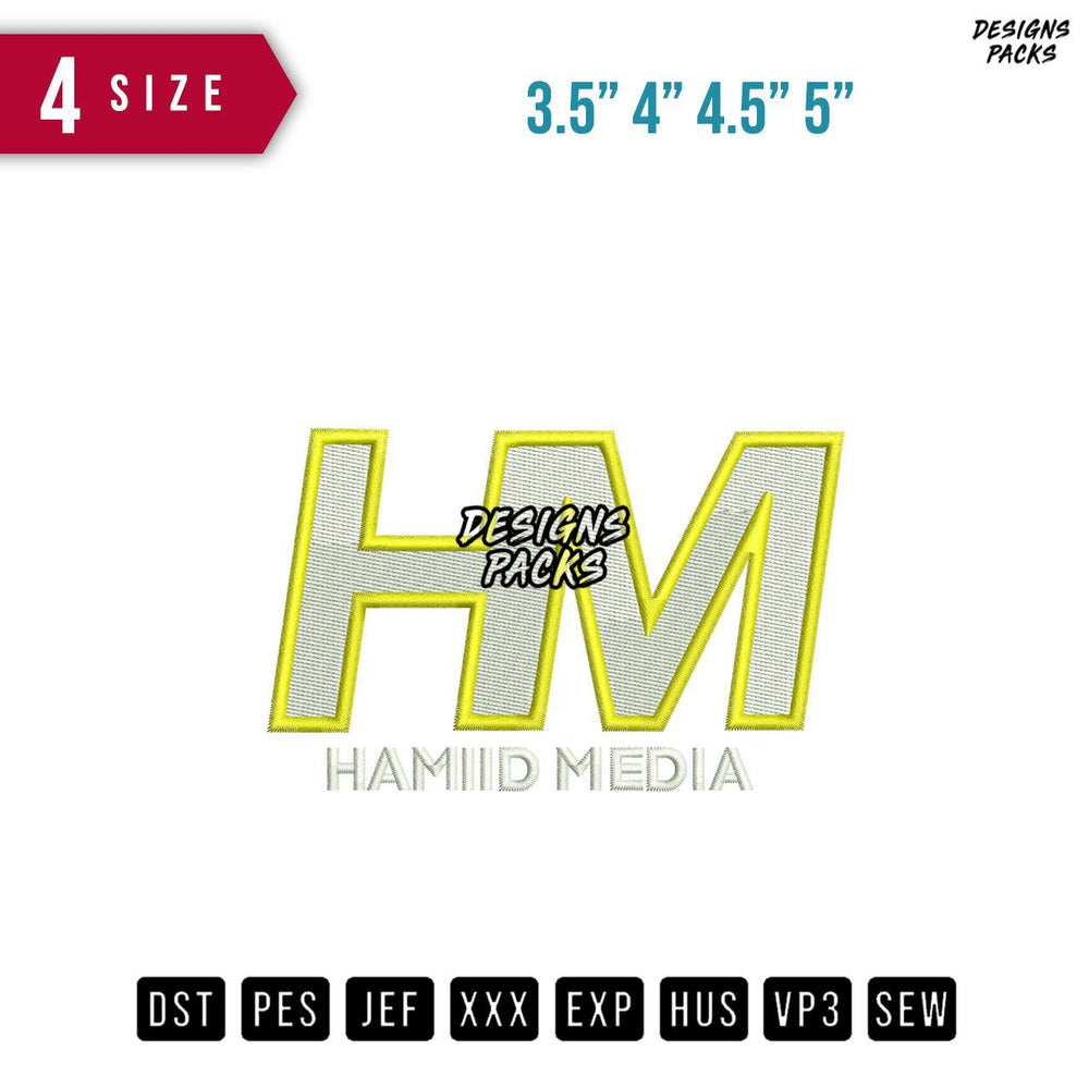 Hamid media Embroidery Design